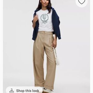 NWT Lululemon Lululinen Trousers